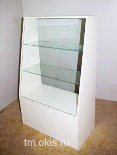 витрина-горка Цена: 3800 руб. размер 1300*800*400 мм описание наклонная витрина-горка спереди стекло сзади открытая выкладка
